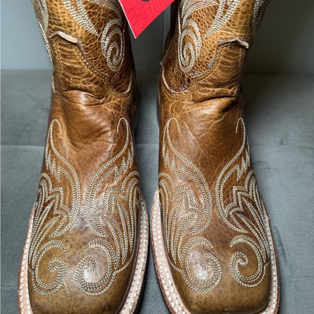Justin 11” Llano Bent Rail Ladies' Western Boots Size 8.5 NEW - Picture 11 of 16